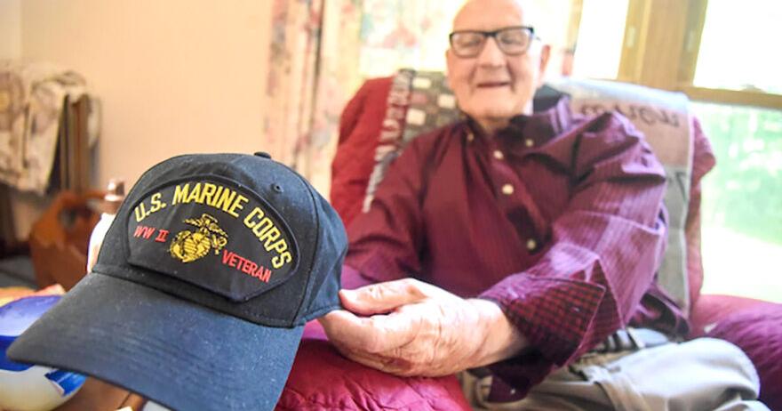 'Hard work and lots of exercise': World War II veteran turns 100
