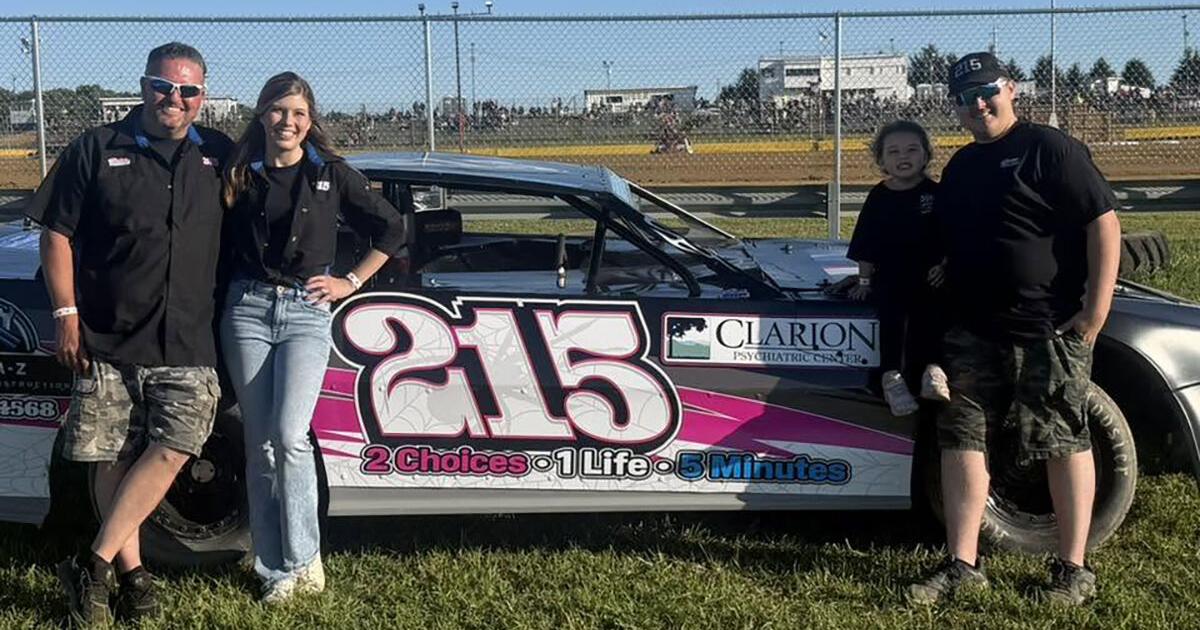 Racing for Resilience: Stock car driver's big message