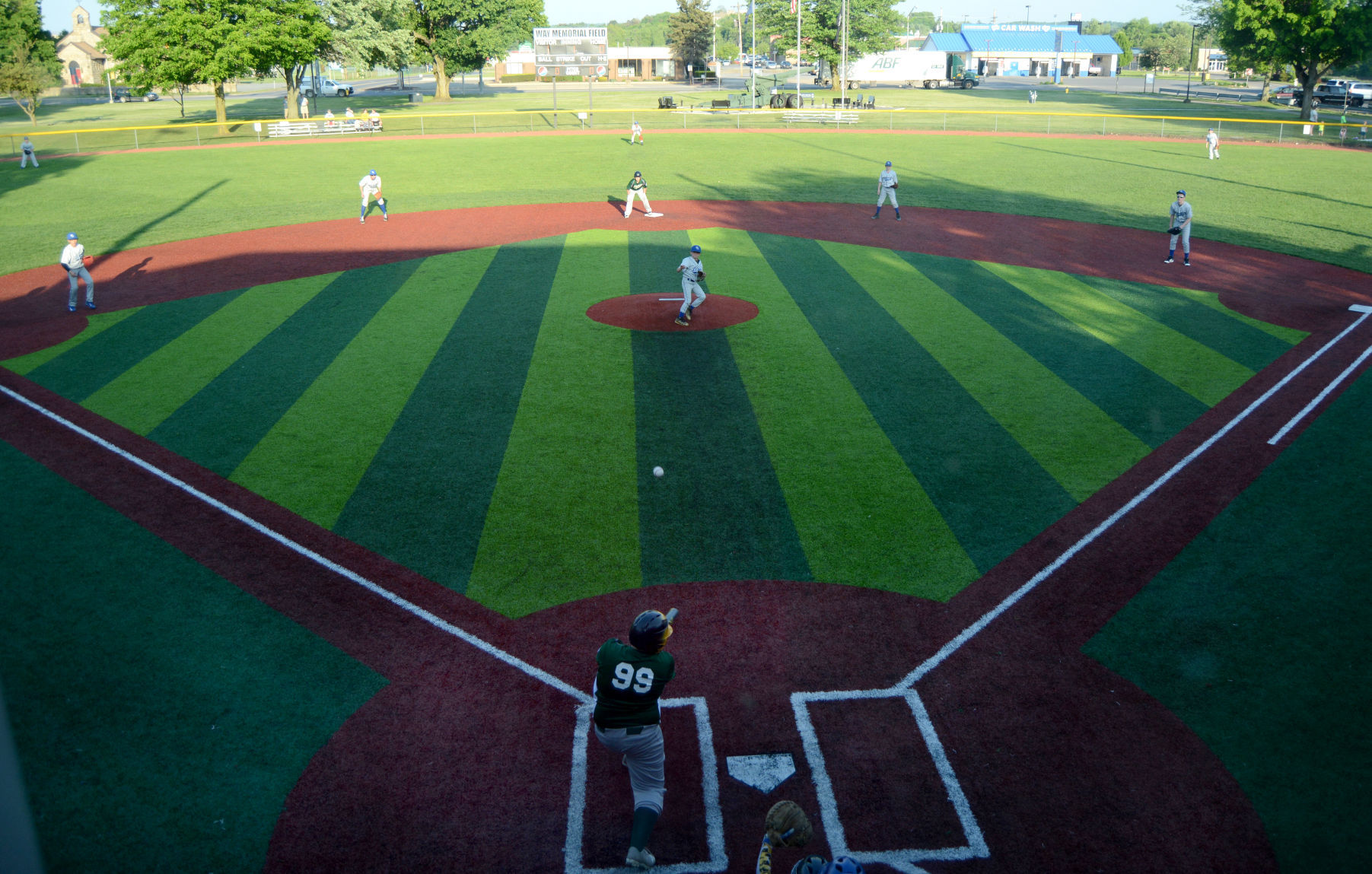 pa system for baseball field