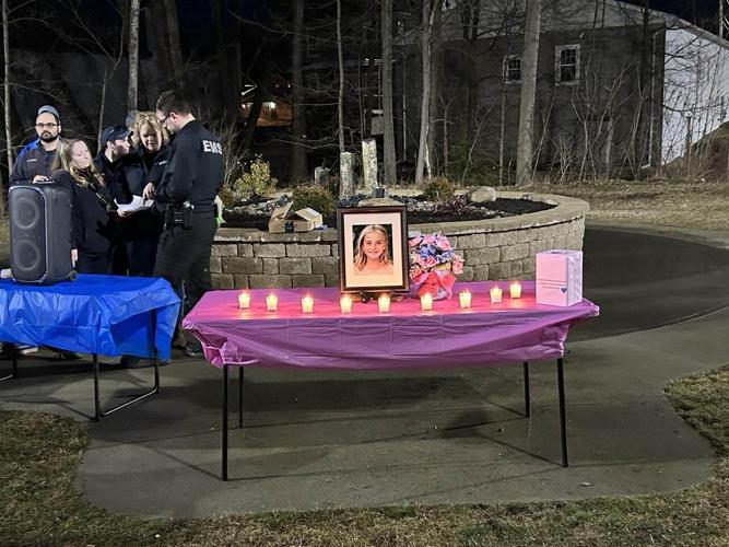 Hundreds attend candlelight remembrance vigil for 9yearold Hannah