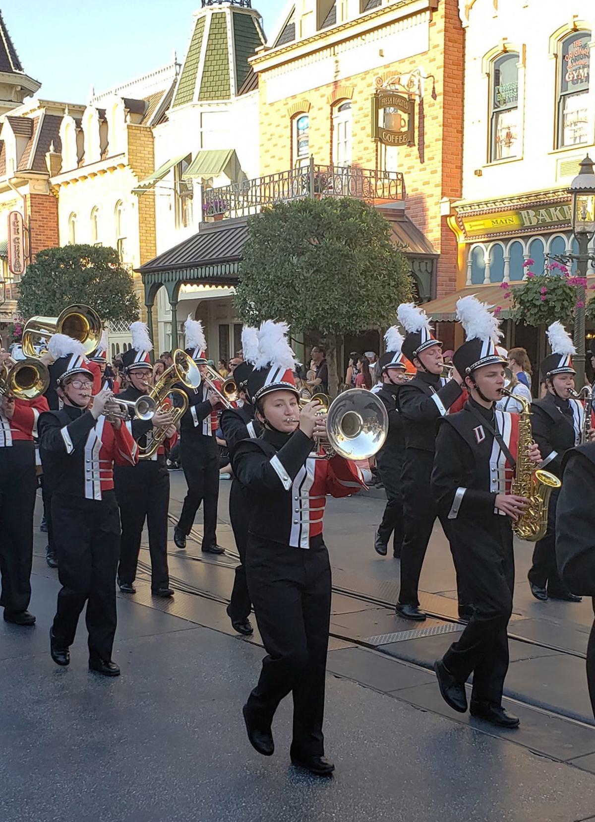 DAHS Marching Band makes magical memories performing at Disney World
