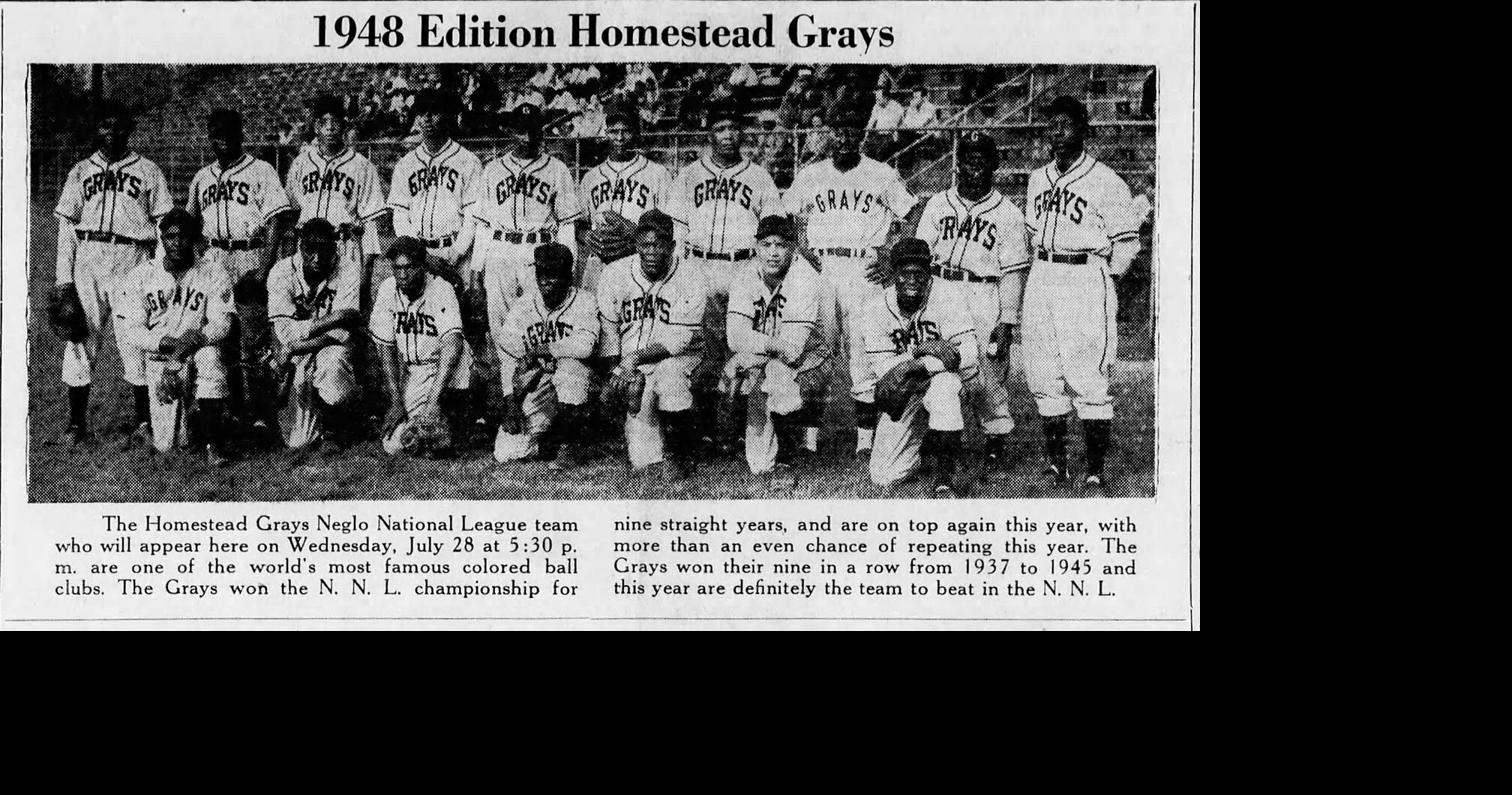 All About The Homestead Grays 
