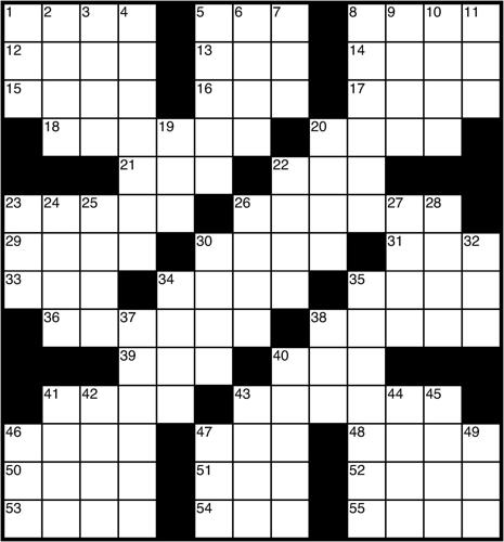 Crossword puzzle and clues thecourierexpress com