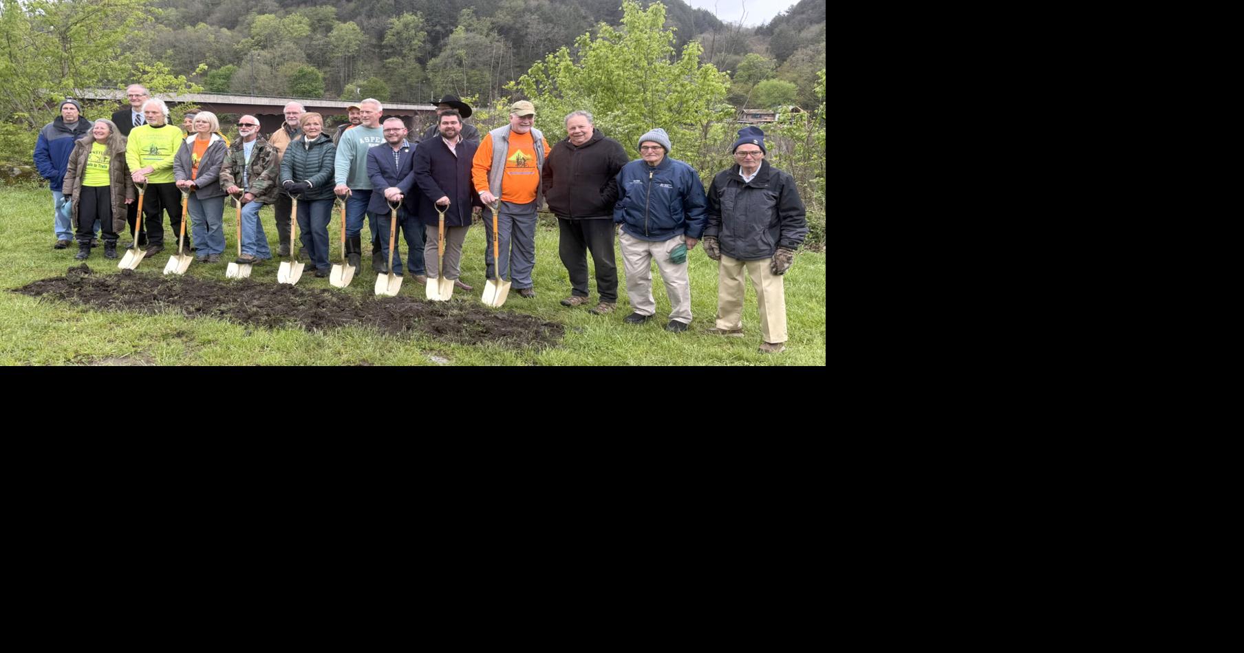 Groundbreaking held for Foxburg park