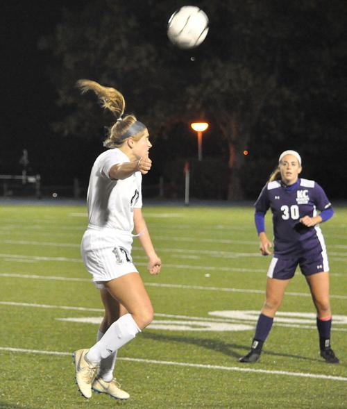 Megan Mealy header vs. Karns City