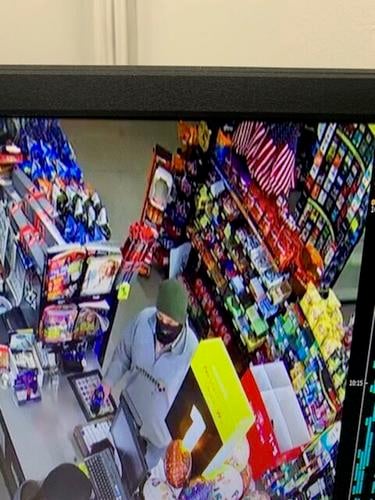 Counter shot of suspect