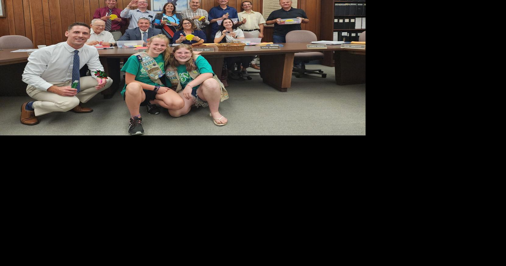 Girl Scouts bring calmness to Brockway Elementary students through