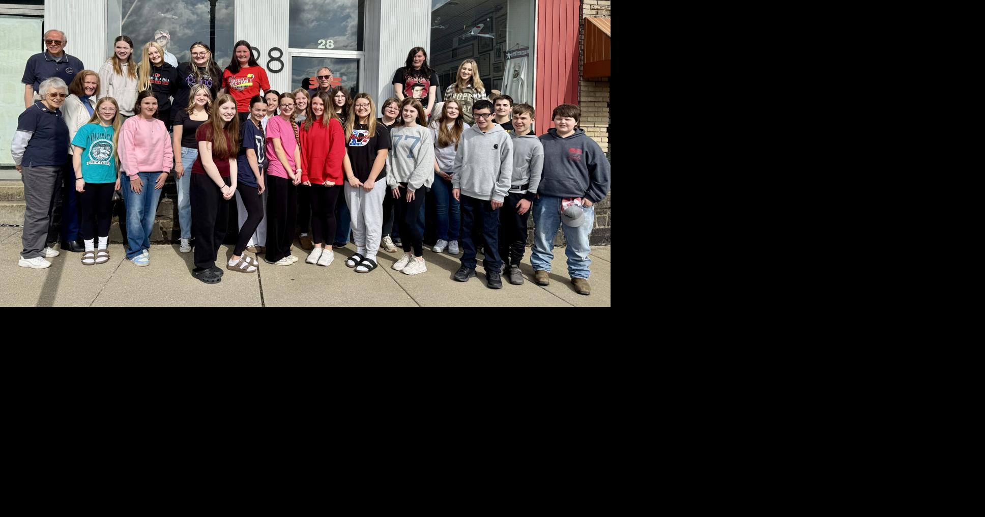 DAMS History Club tours DuBois Historical Society