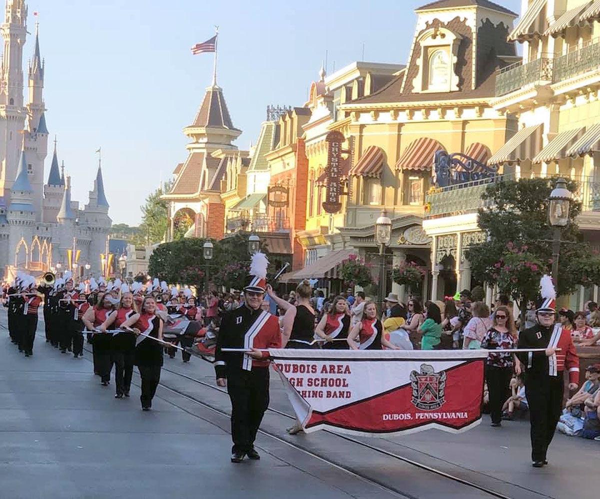 DAHS Marching Band makes magical memories performing at Disney World