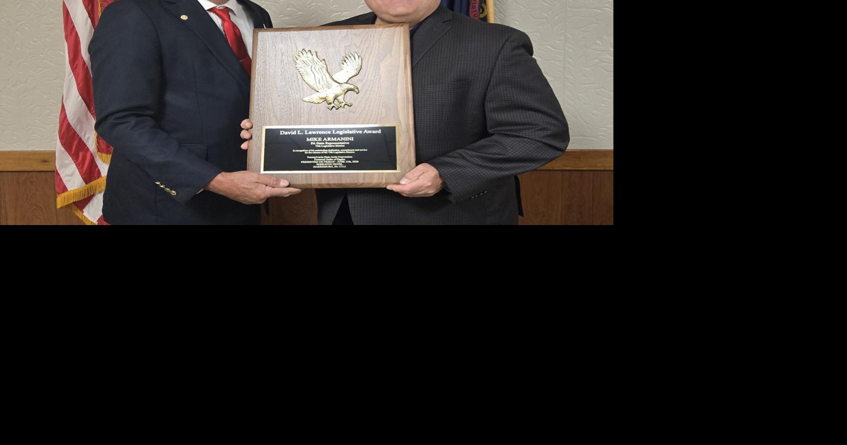 Armanini recognized for effective lawmaking, constituent services