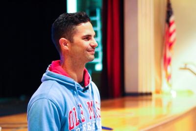 Former Ole Miss Football Player Talks To Dubois Area Middle School