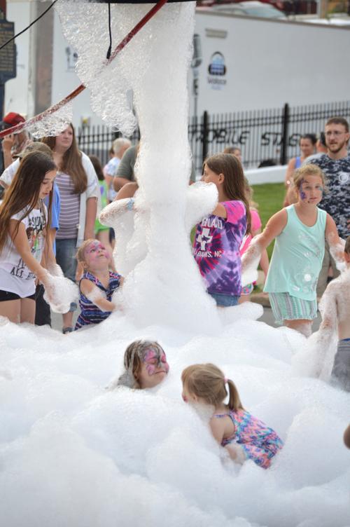 Brookville Laurel Festival - foam fun