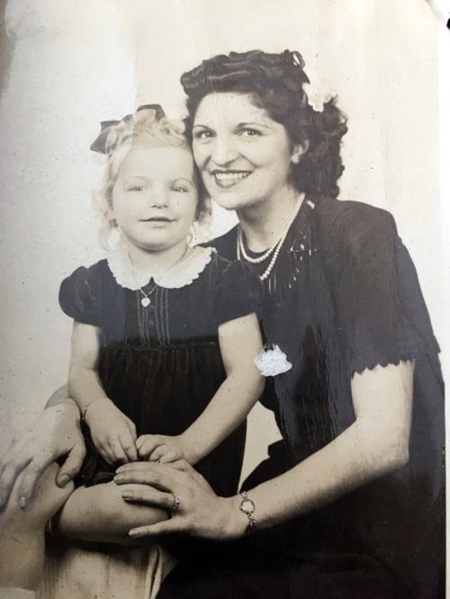 Sandra Monaco Smith with Lucy Monaco