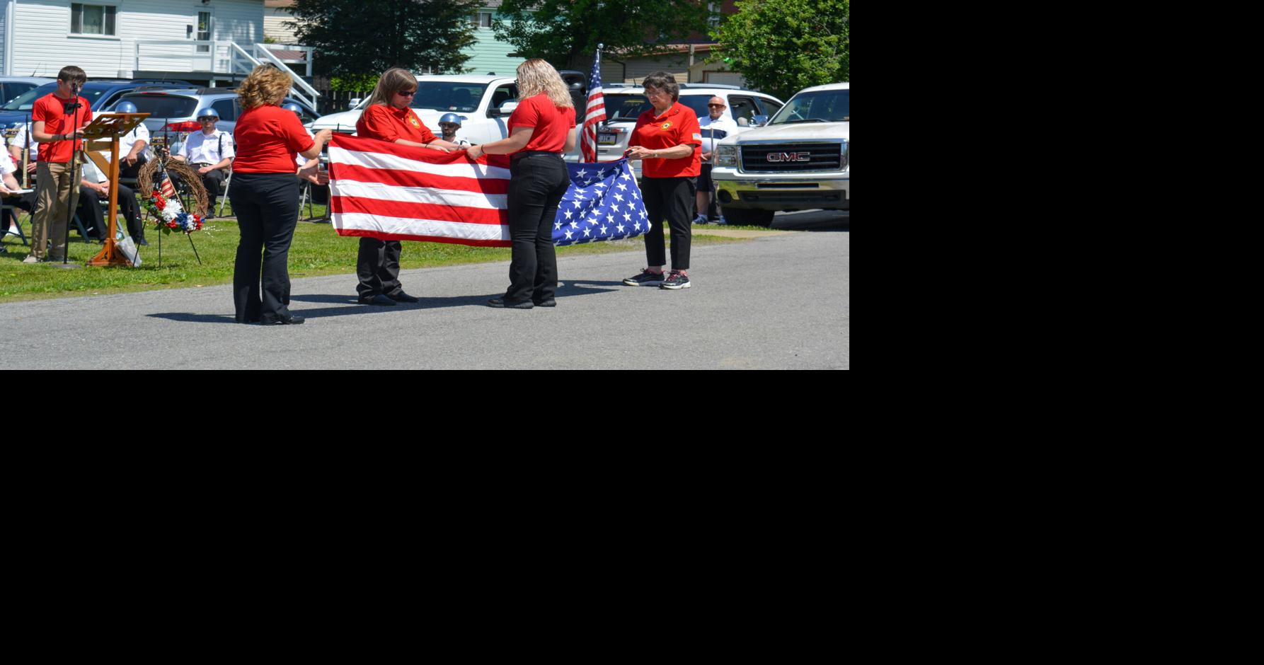 Sykesville blesses American Hero Banners for Memorial Day Local