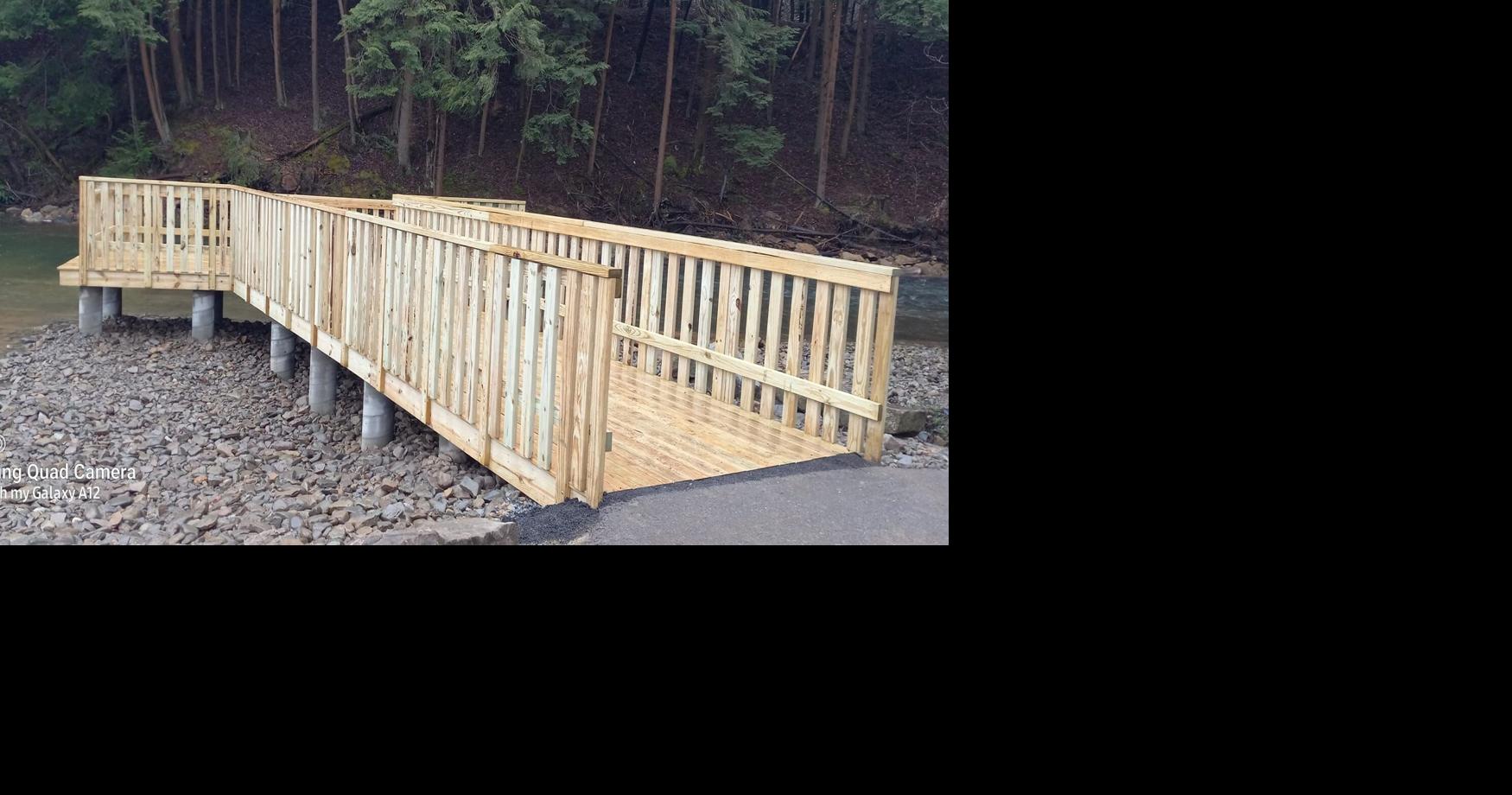 New fishing dock installed at Sandy Beach Park in Ridgway News