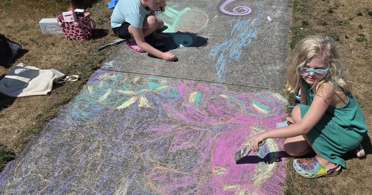 Chalk Art Fest brightens up Taylor Memorial Park in Brockway