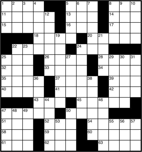 Crossword puzzle and clues thecourierexpress com