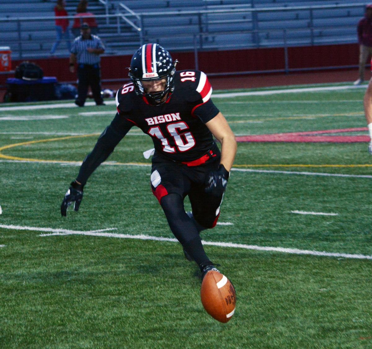Domico Fumble Return Keys Bison Win Sports Thecourierexpress Com