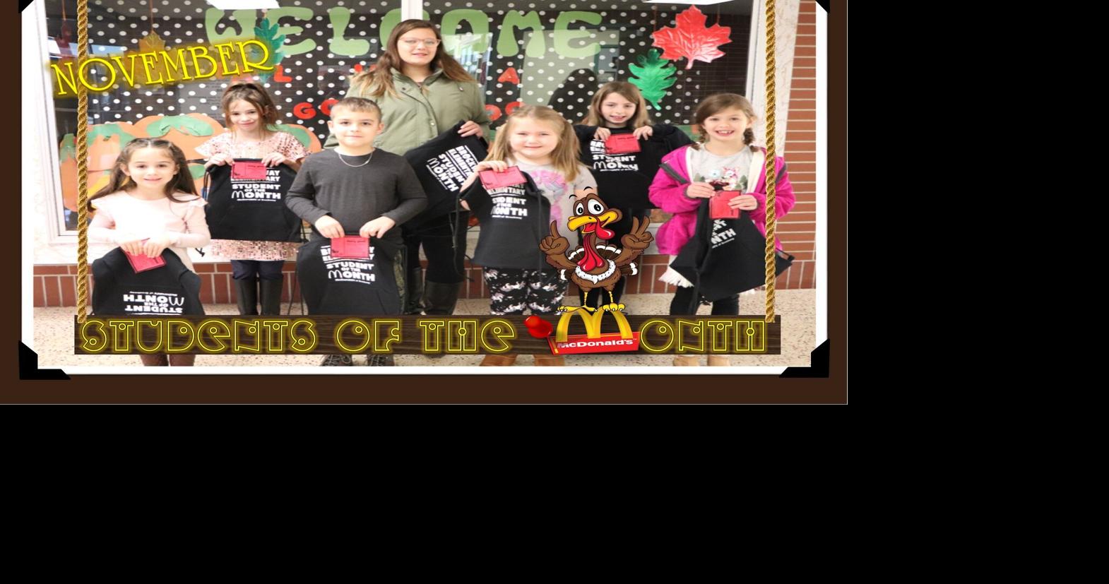 Brockway Elementary November Students of the Month Lifestyle