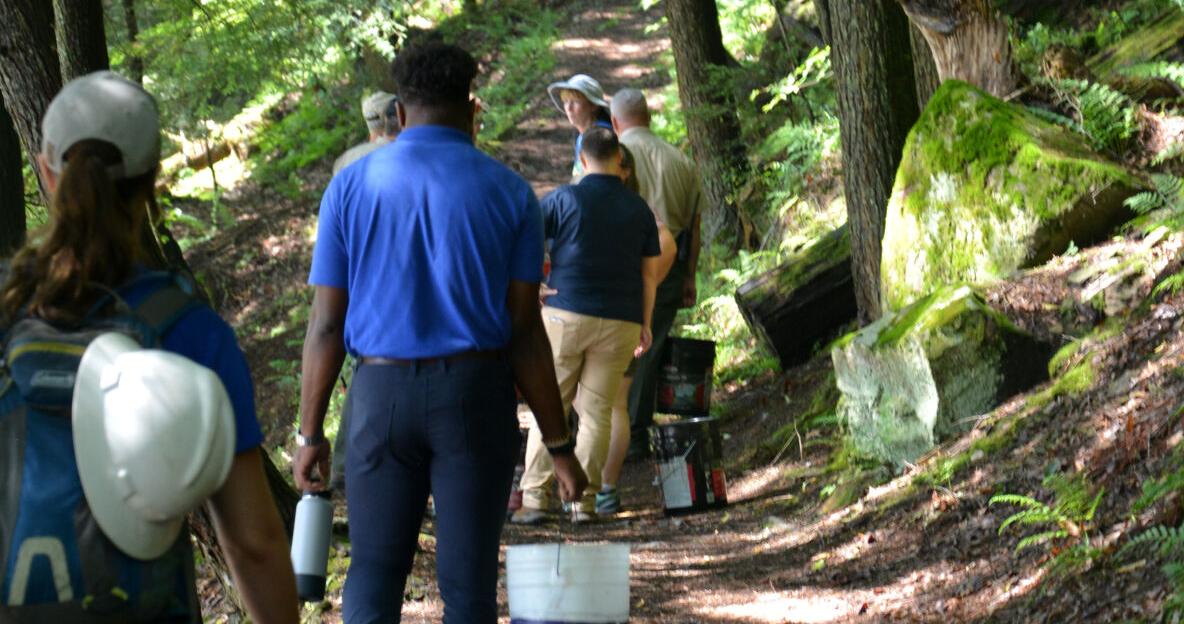 PA Outdoors Corps ASL Crew improves Seneca Trail in Cook Forest - Vimarsana News