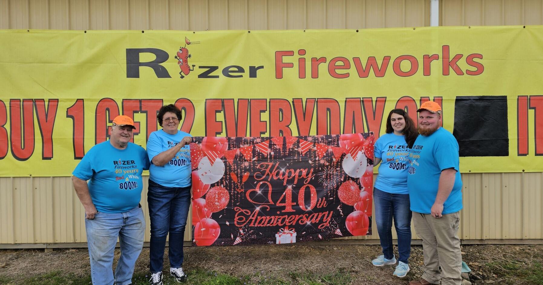 Rizer Fireworks celebrating 40 years of lighting up communities - Vimarsana News