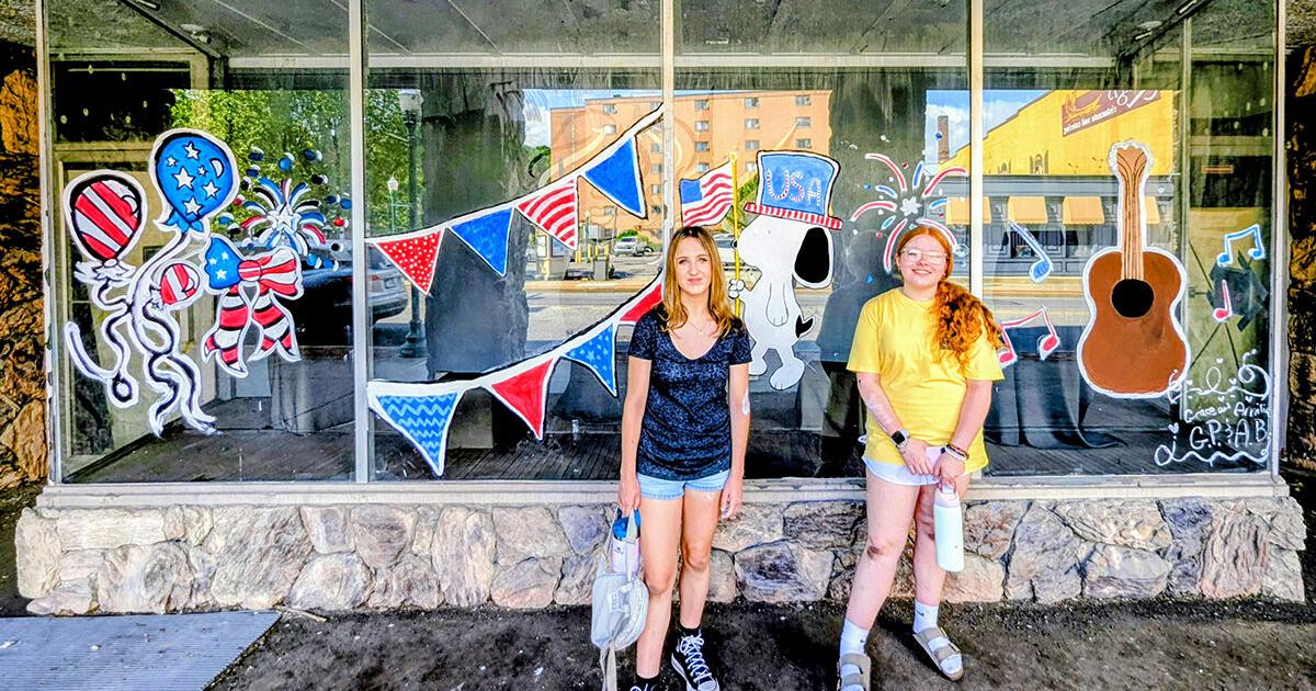Artwork done in downtown DuBois