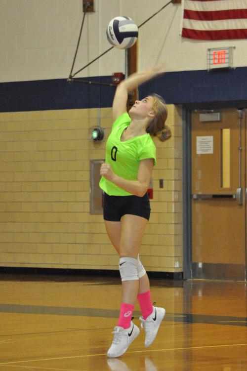 Emaa Venesky serve vs. Brockway