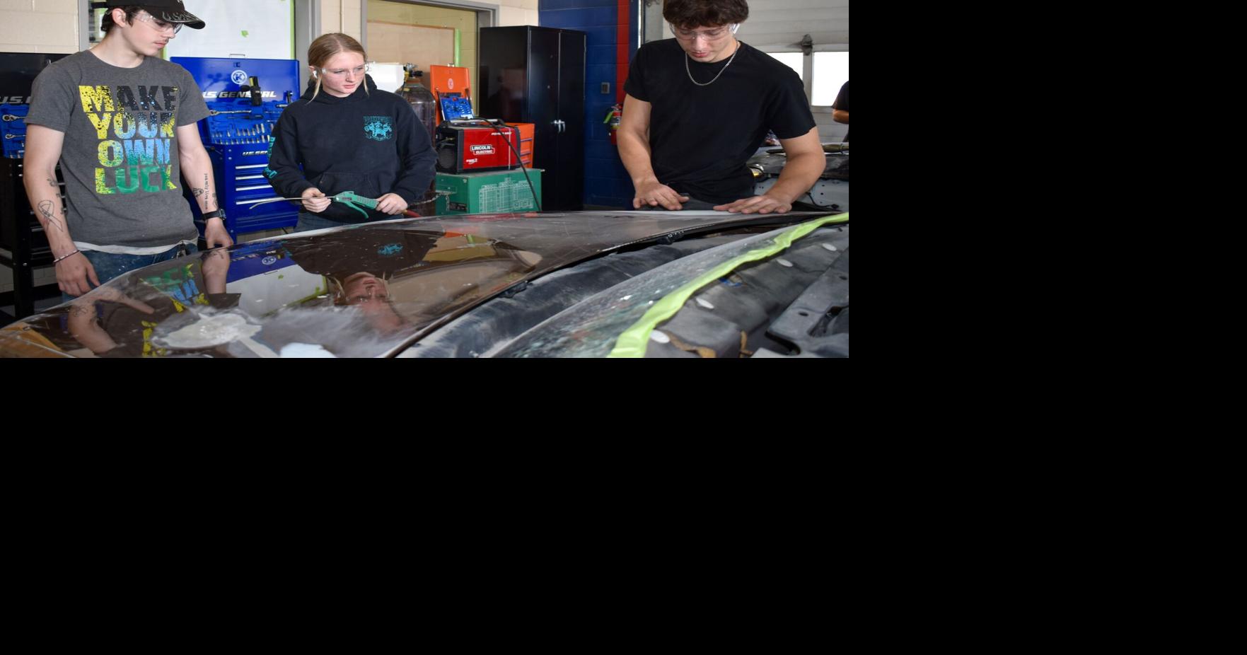 CCCTC students in Collision Repair program gain hands-on experience ...