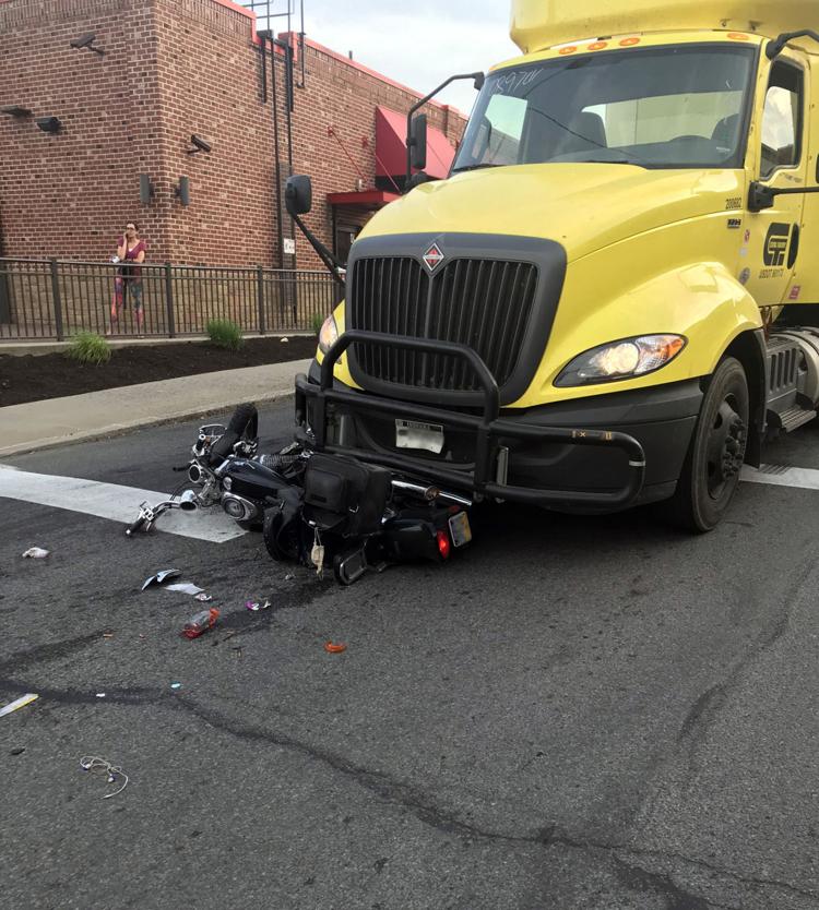 Motorcycle, tractortrailer crash occurs in DuBois News