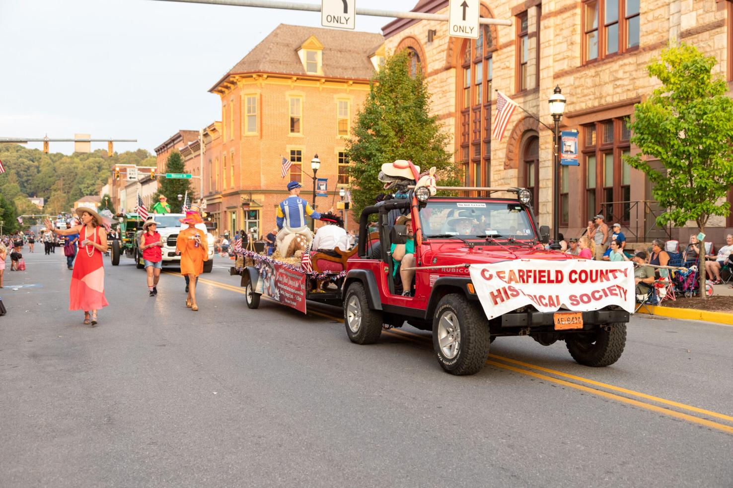Clearfield Co Historical Society 2022 float News thecourierexpress com