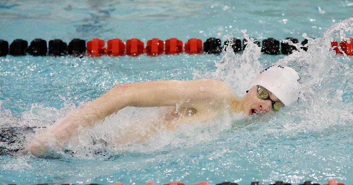 Brookville's Young wins two golds, Bison claim team title at D-9 Swimming