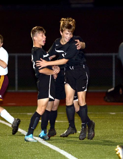 Swanson-Bennett celebrate