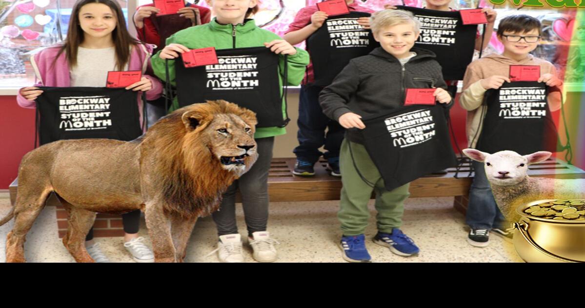 Brockway Area Elementary March Students of the Month Lifestyle