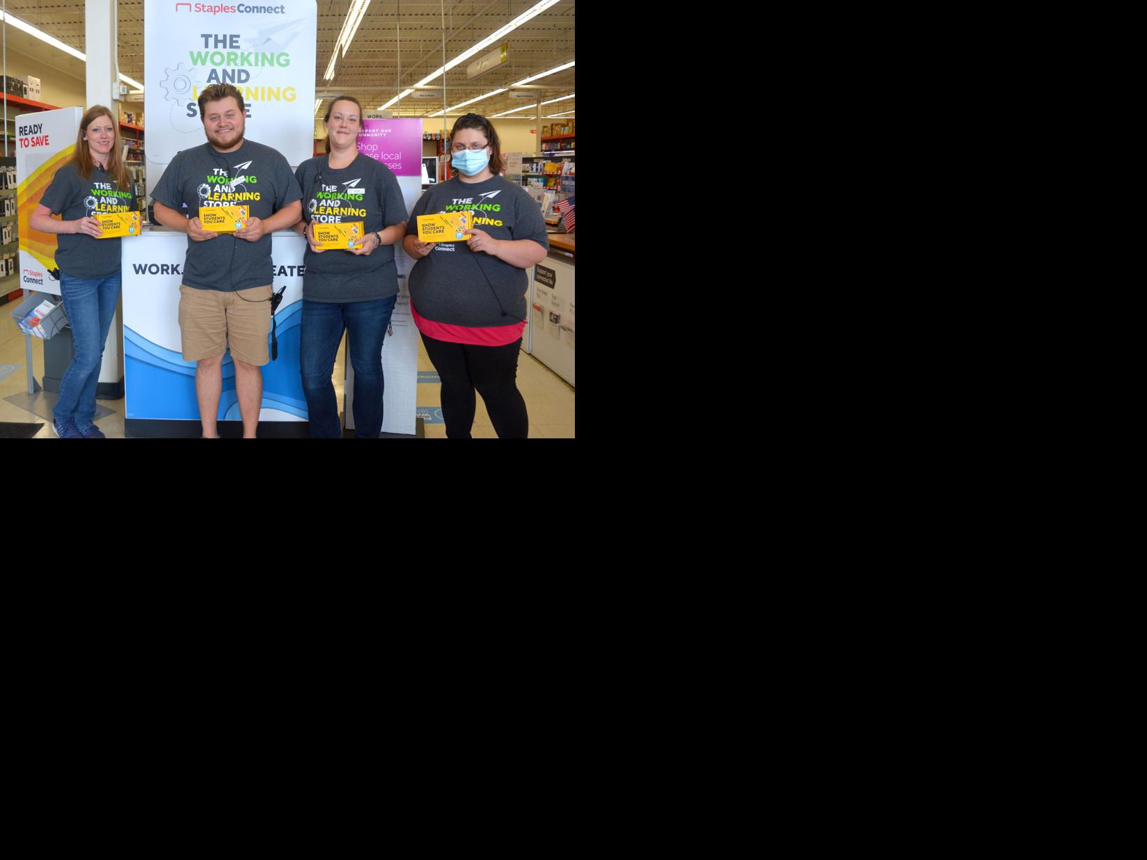 Staples offering donation boxes to local schools News