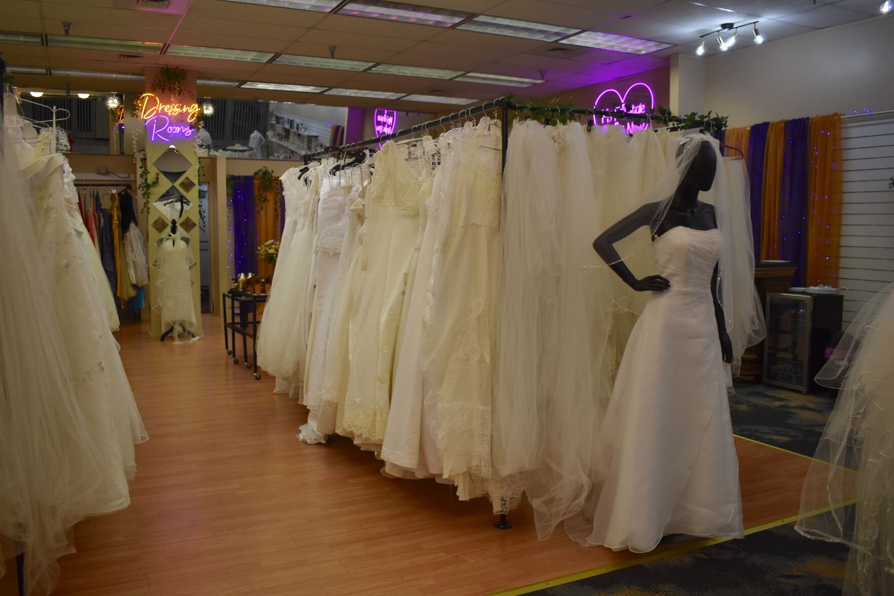 New bridal shop makes fairytales come true at the DuBois Mall