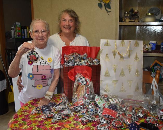 Despite vision obstacles, Luthersburg woman crafts ornaments for ...