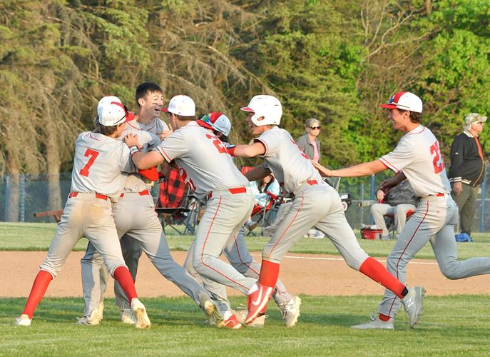 O-E Baseball Rallies in Seventh for Win; Port Pitching Key in