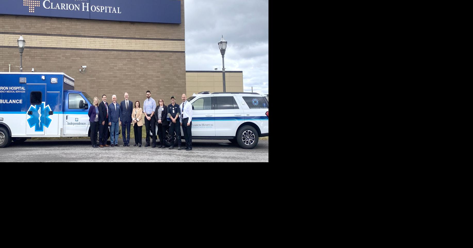 Clarion Hospital bolsters emergency vehicle fleet News