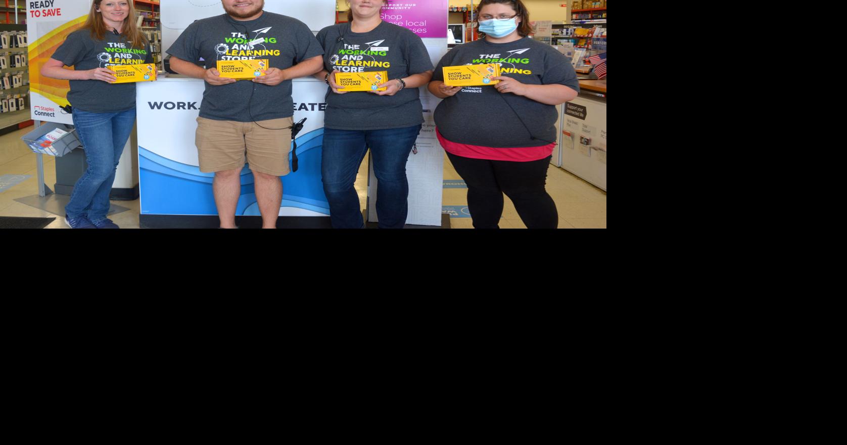 Staples offering donation boxes to local schools Jeffersonian