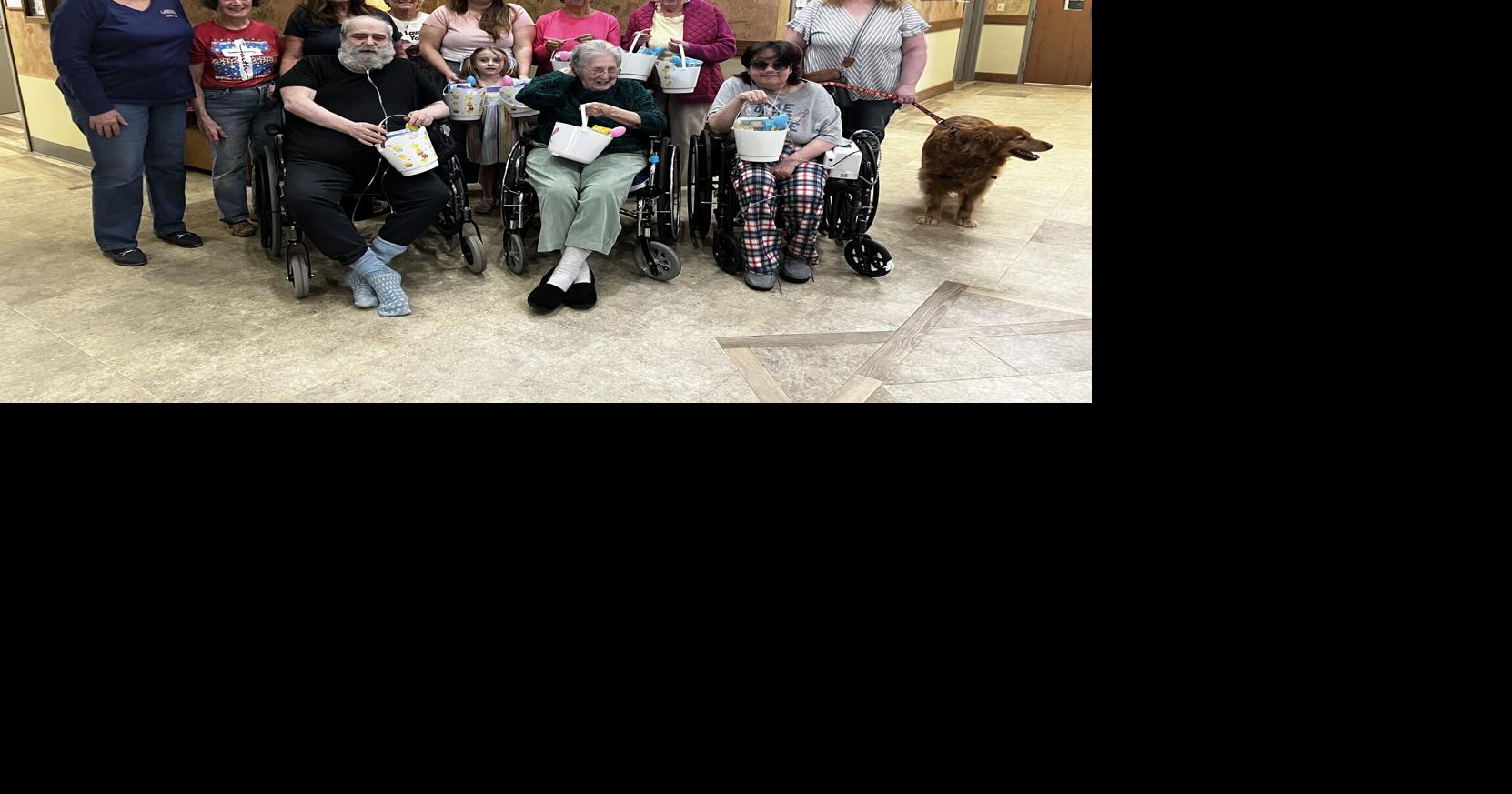 Brockway American Legion Auxiliary delivers Easter baskets to veterans