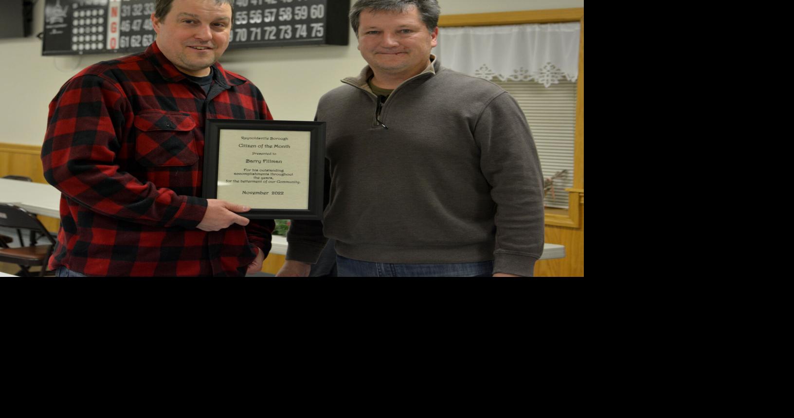 Barry Fillman named Reynoldsville Citizen of the Month | Local ...