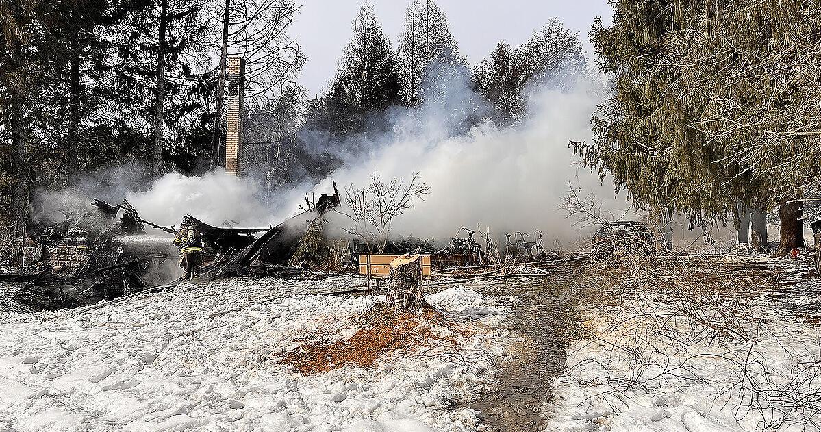 Sable Ridge Fire Fire destroys home in Sabula area Wednesday morning | News ...