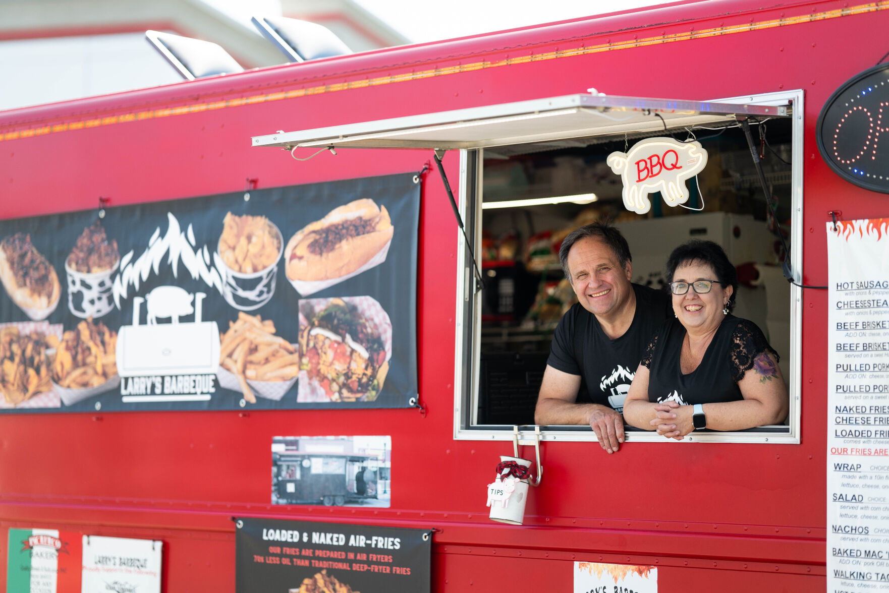 Larry s Barbeque Husband and wife team serves up smoked flavors throughout region News thecourierexpress