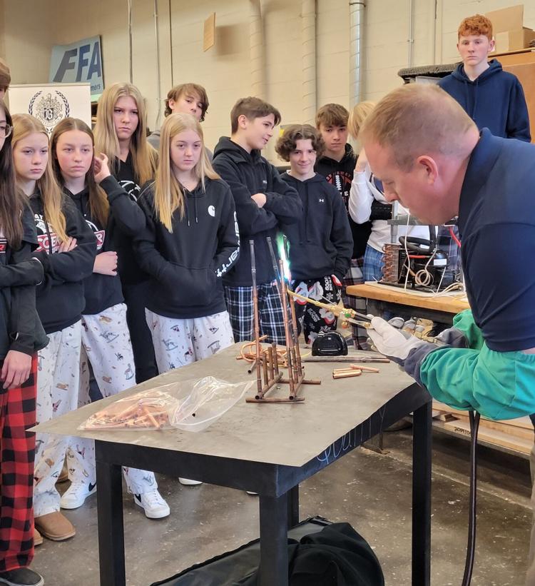 Local businesses share opportunities with Brockway students News