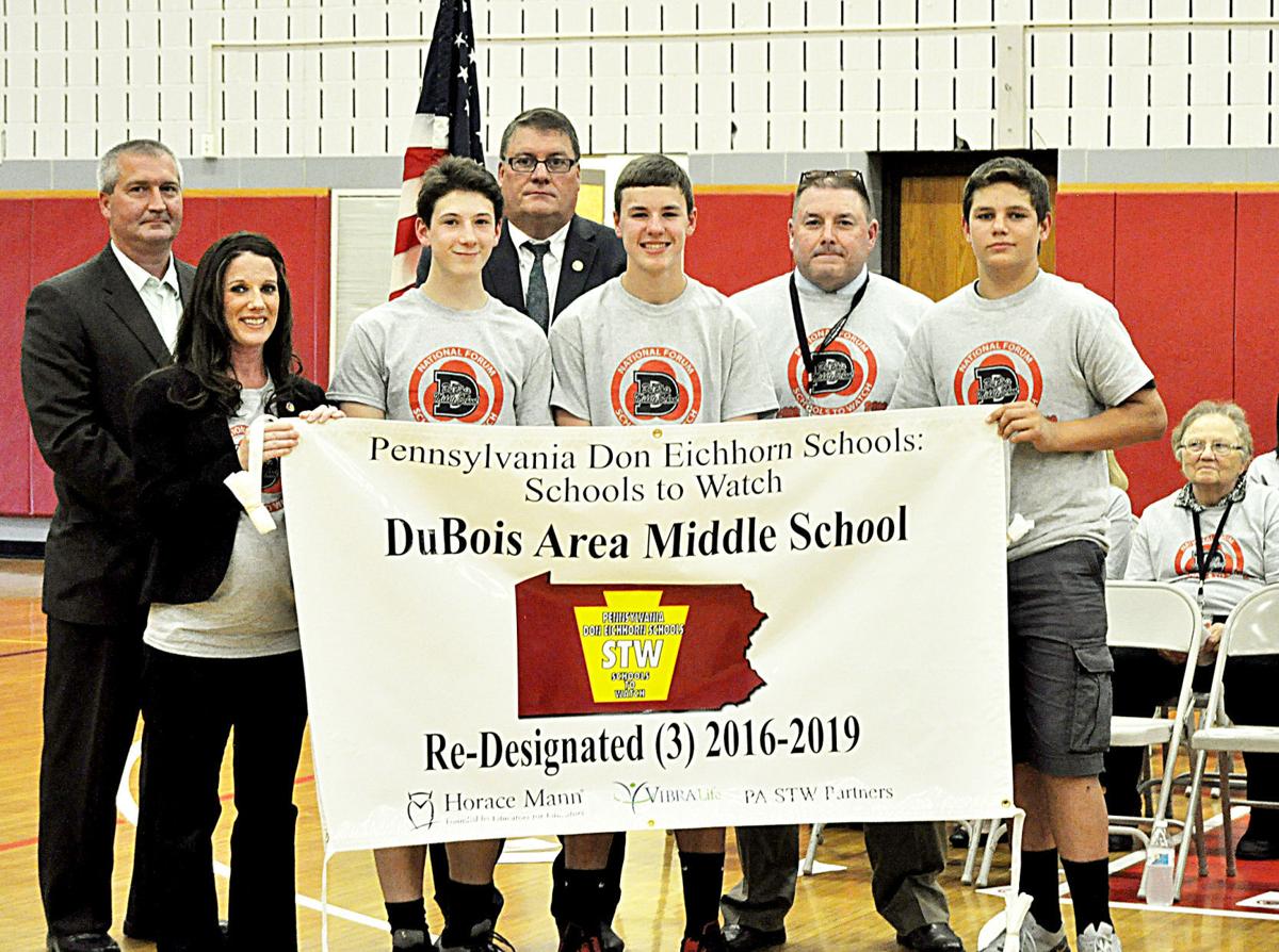 DuBois Middle School celebrates being one of the best News