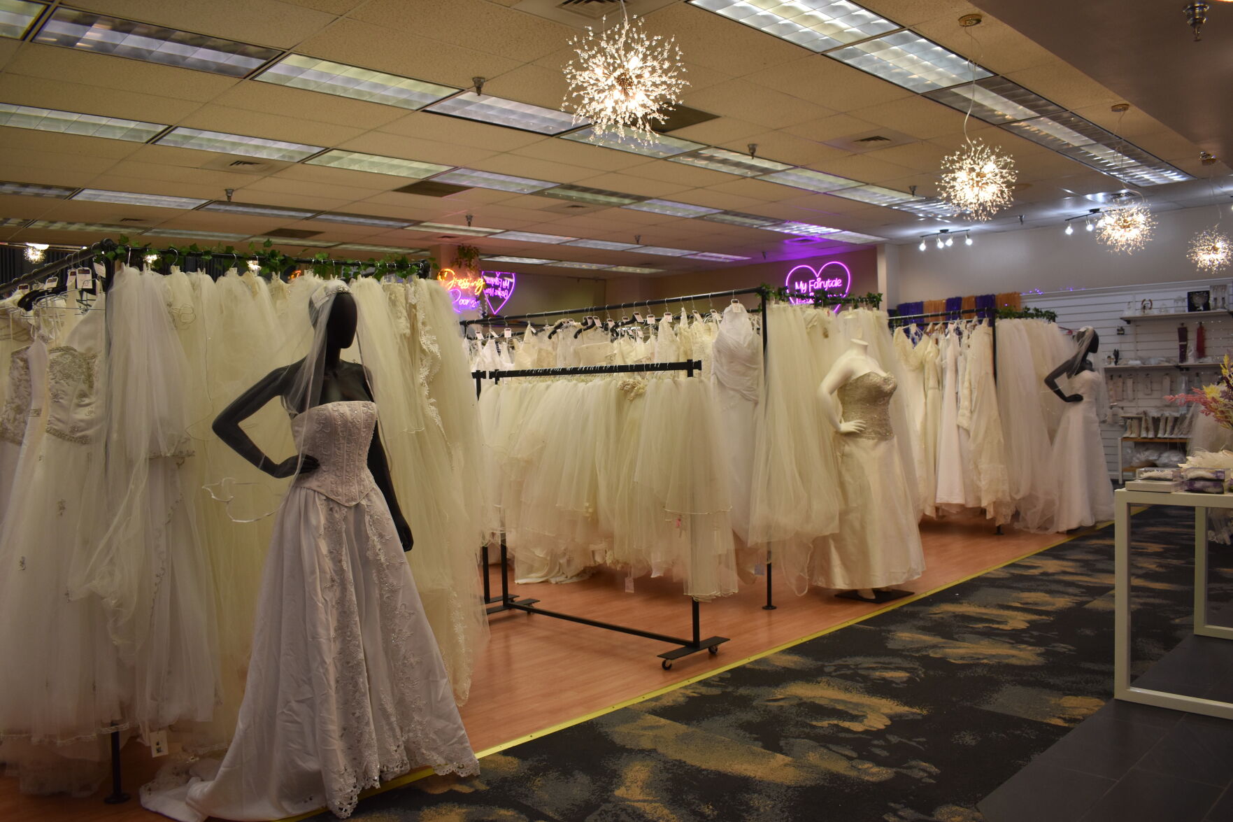 New bridal shop makes fairytales come true at the DuBois Mall