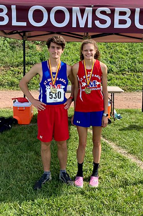 SMA XC bloomsburg medalists