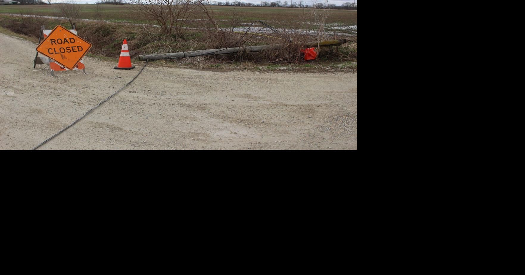 Wind damage: storm ripped off roofs, damaged poles | News | thecr.com