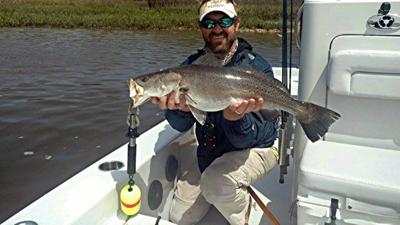 S.C. guide's 'redfish' turns out to be 10-lb. speckled trout while
