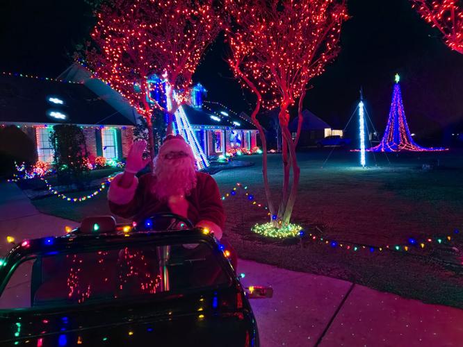Town's Christmas lights savaged for looking 'like Bridget Jones
